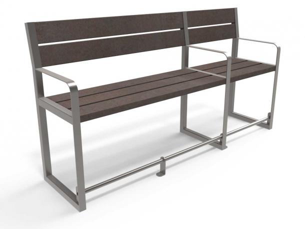 Banc Creation Seniors En Plastique Recycle Mobilier De Repos Bancs Et Fauteuils En Plastique Recycle Acodis Senior