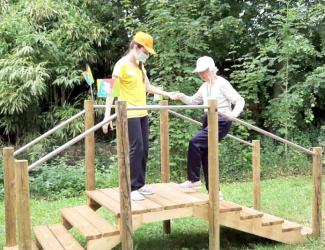 ESCALIER DOUBLE - PARCOURS SENIORS