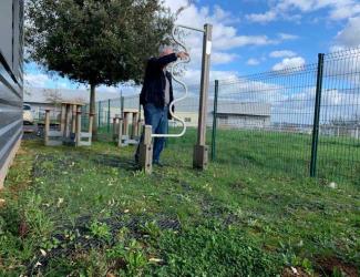 PACK 90 M² - DALLE NID D'ABEILLE SECURITE HIC 2.50 M