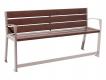 BANC TRANQUILLITE ACIER ET PLASTIQUE RECYCLE