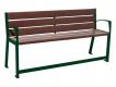 BANC TRANQUILLITE ACIER ET PLASTIQUE RECYCLE