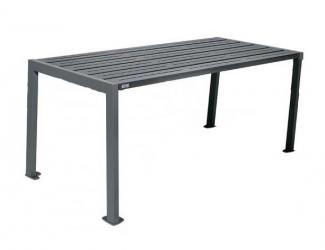 TABLE SEULE TRANQUILLITE ACIER