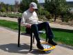 FAUTEUIL AVEC PLANCHE A BASCULEMENT - CIRCTUIT 1-7 PSYCHOMOTEUR - SENIORS