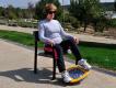 FAUTEUIL AVEC PLANCHE A BASCULEMENT - LABYRINTHE PSYCHOMOTEUR - SENIORS