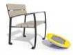 FAUTEUIL AVEC PLANCHE A BASCULEMENT - LABYRINTHE PSYCHOMOTEUR - SENIORS