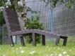 CHAISE LONGUE MODERNE EN PLASTIQUE RECYCLE