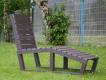 CHAISE LONGUE MODERNE EN PLASTIQUE RECYCLE